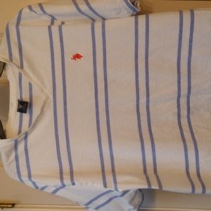 Men's US Polo Assn XXL White/Blue T-Shirt